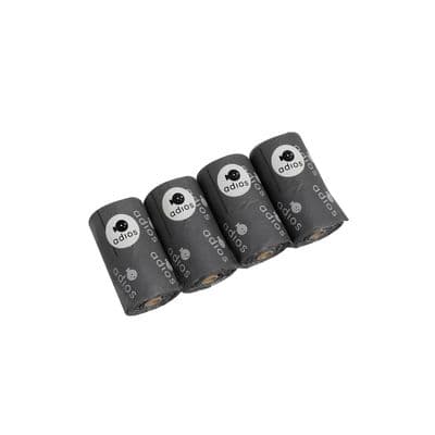 ADIOS HANDLE ON A ROLL POO BAGS 4 ROLLS