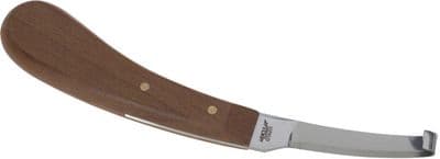 Aesculap Ebony Hoof Knife - Left Hand