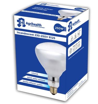 Agrihealth Heatlamp Bulb - 250w - Clear