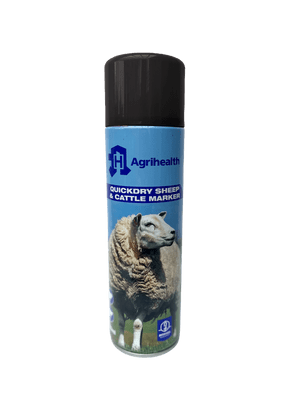 Agrihealth Sheep Spray Marker - 500ml - Black