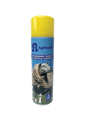 Agrihealth Sheep Spray Marker - 500ml - Yellow