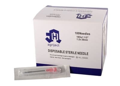Agriject Needles - 18g X 1 .5