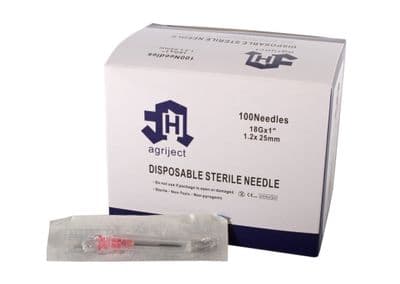 Agriject Needles - 18g X 1