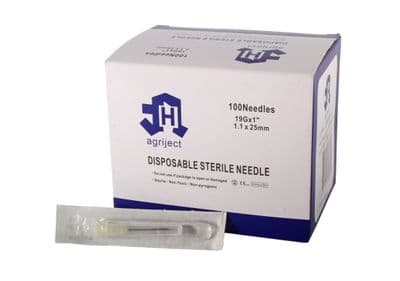 Agriject Needles - 19g X 1