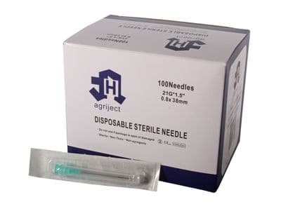 Agriject Needles - 21g X 1.5