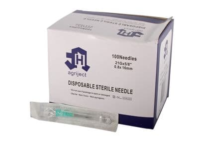 Agriject Needles - 21g X 5/8