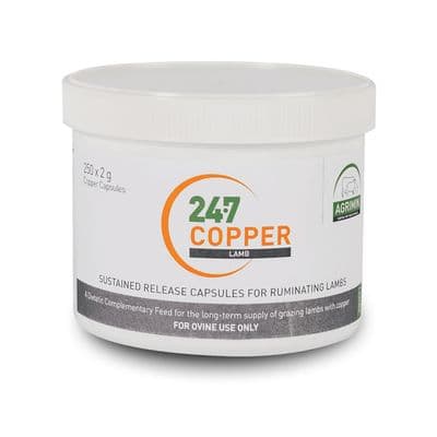 AGRIMIN 24-7 COPPER CAPSULES LAMB