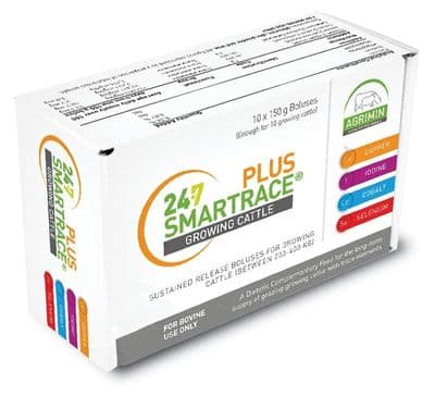 Agrimin 24-7 Smartrace Plus Growing Cattle - 150g x10