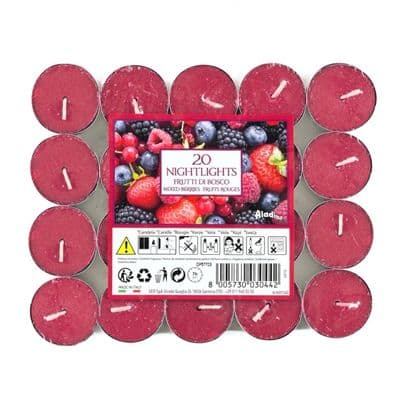 Aladino 7 Hour Nightlights Pack 20 - Mixed Berries