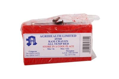 All Temperature Ram Crayon - Red