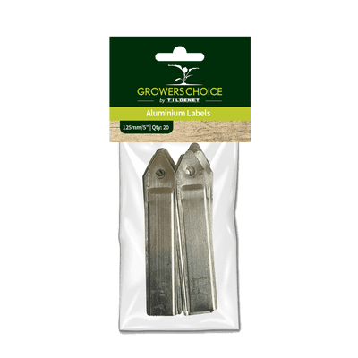 Aluminium Labels 125mm 20pk