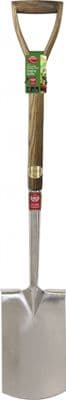 Ambassador Ash Handle Stainless Steel Digging Spade - Length: 105cm