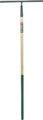 Ambassador Carbon Steel Garden Rake With Wooden Handle - Length: 132cm