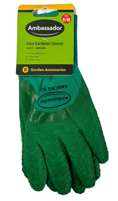 Ambassador Core Gardener Green Gloves - 8/M