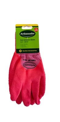 Ambassador Core Gardener Pink Gloves - 8/M