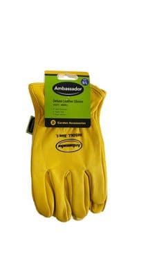Ambassador Deluxe Leather Gloves - 9/L