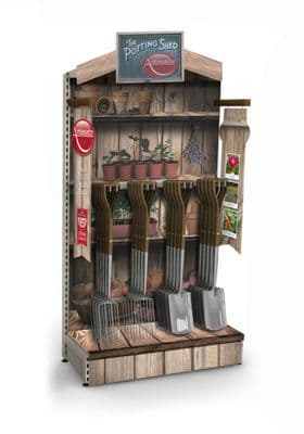 Ambassador Potting Shed Add On Stand And POS