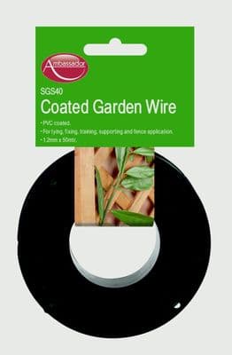 Ambassador PVC Coated Wire - 1.2mm x 100m