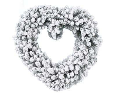 Ambassador Snowy Heart - 50cm