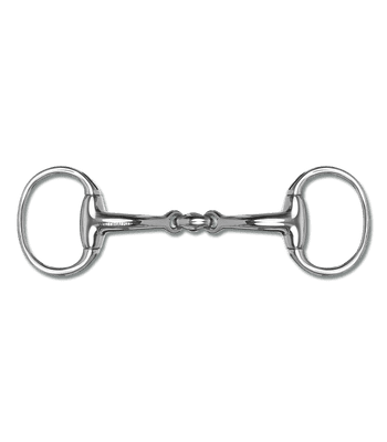 Anatomic Double Jointed Solid Eggbutt Bit 14.5cm