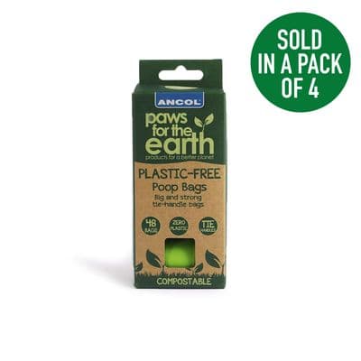 ANCOL MADE FROM PLASTIC FREE POOP BAG REFILLS