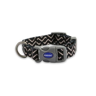 ANCOL SOHO PET COLLAR ZIG ZAG