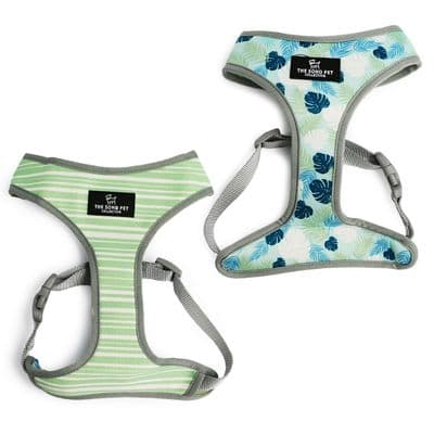 ANCOL SOHO PET HARNESS REVERSIBLE STRIPE/LEAF