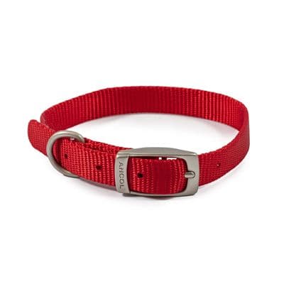 ANCOL VIVA BUCKLE COLLAR RED
