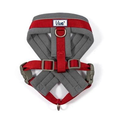 ANCOL VIVA PADDED HARNESS RED