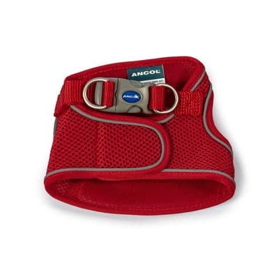 ANCOL VIVA STEP-IN HARNESS RED