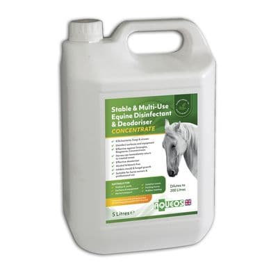 AQUEOS STABLE & MULTI-USE EQUINE DISINFECTANT & DEODORISER