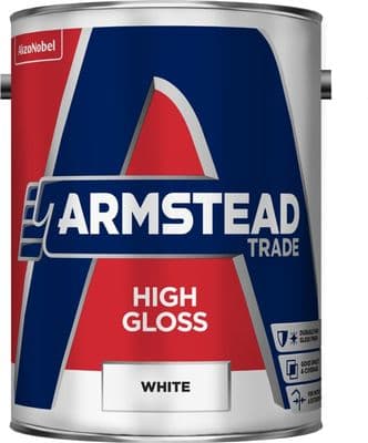 Armstead Trade High Gloss 5L - White