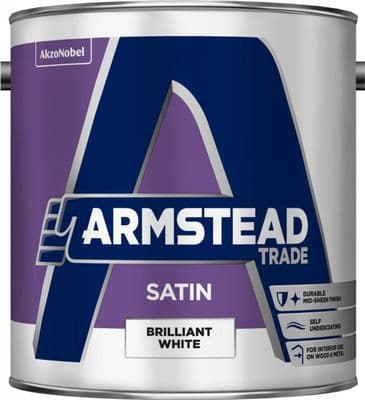 Armstead Trade Satin Brilliant White - 2.5L