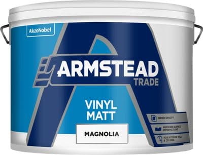 Armstead Trade Vinyl Matt 10L - Magnolia