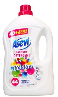 Asevi Laundry Detergent 40 Plus 4 Free Wash - Colours