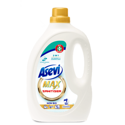 Asevi Max Sanitser Detergent - 50 Wash