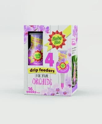 Baby Bio Orchid Drip Feeders - 4 x 40ml