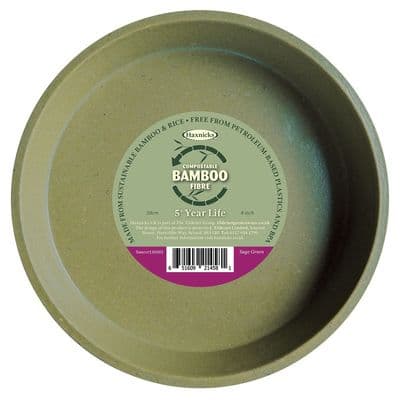 Bamboo Saucer Sage Green 8in 20cm Single
