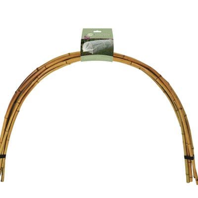 Bamboo Tunnel Hoops W100cm H61cm 6pk