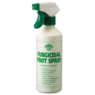 BARRIER ANIMAL HEALTH FUNGICIDAL FOOT SPRAY FOR SHEEP