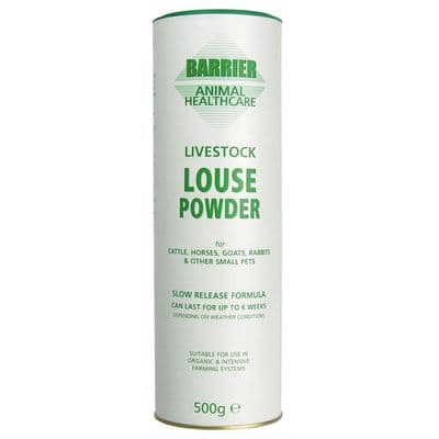 BARRIER ANIMAL HEALTH LIVESTOCK LOUSE POWDER