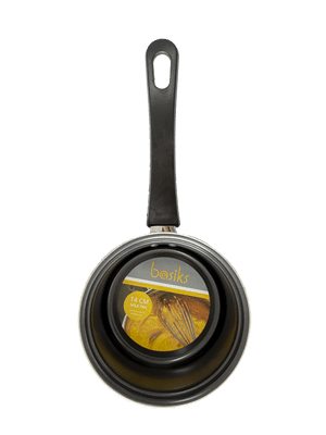 Basiks Carbon Steel Milk Pan - 14cm