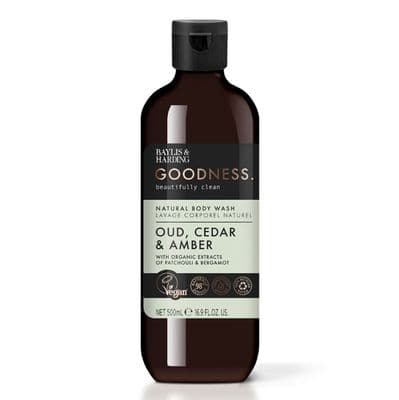 Baylis & Harding Body Wash 500ml - Oud, Cedar & Amber