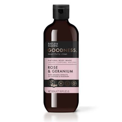 Baylis & Harding Body Wash 500ml - Rose & Geranium