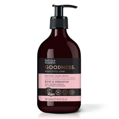Baylis & Harding Hand Wash 500ml - Rose & Geranium