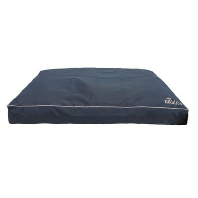 Beddies Waterproof Mattress - Navy/Beige- Medium