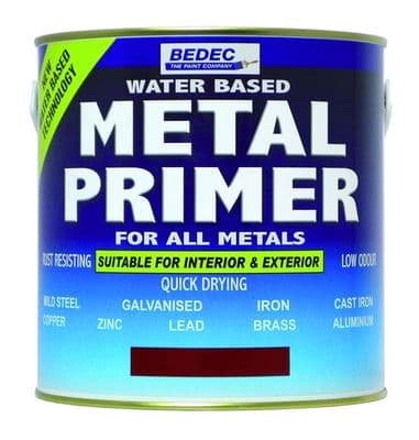 Bedec All Metals Primer 750ml - Red Oxide