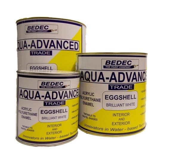 Bedec Aqua Advanced Eggshell 2.5L - Brilliant White