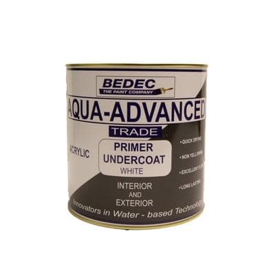 Bedec Aqua Advanced Primer Undercoat 2.5L - White