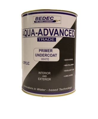 Bedec Aqua Advanced Primer Undercoat 5L - White